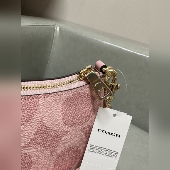 Coach Teri Mini Crossbody Bag In Signature Canvas - Picture 7 of 10